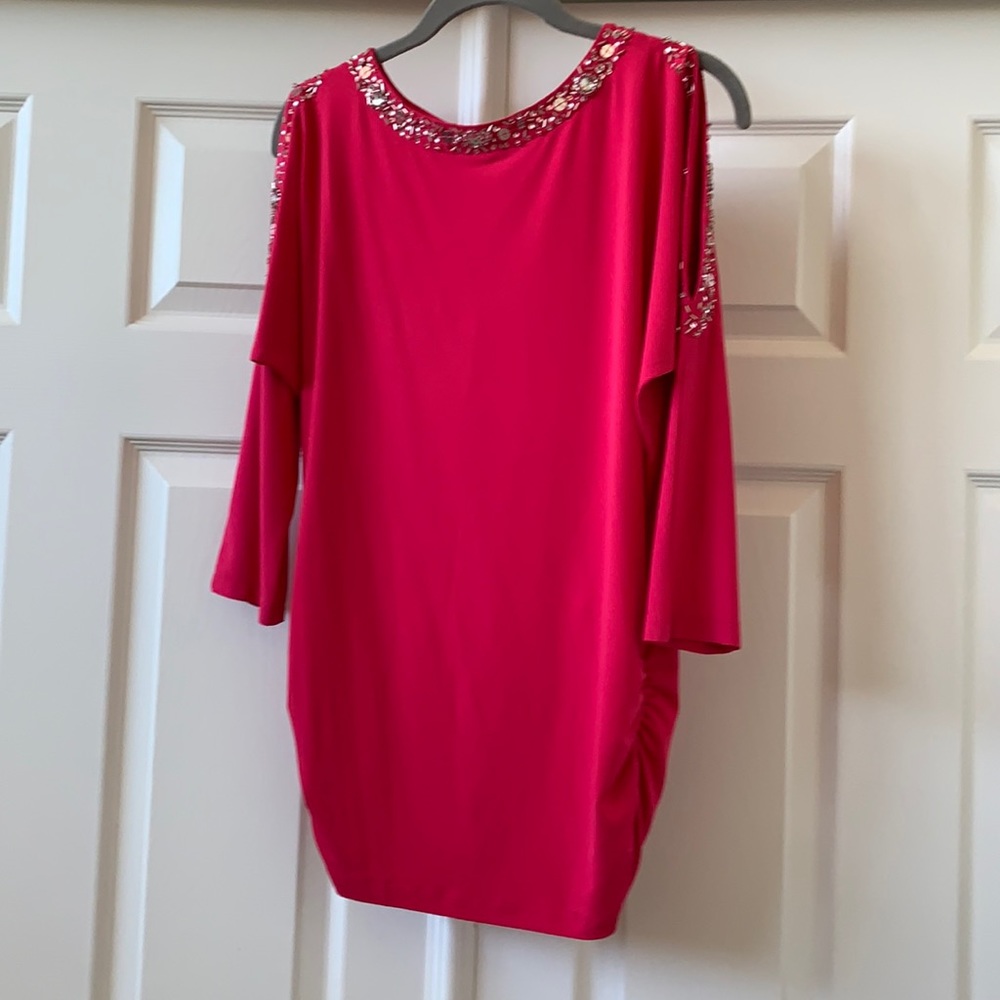 Tunic length blouse